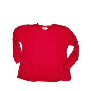 TWL Long Sleeve Shirt Women's Sz L Red